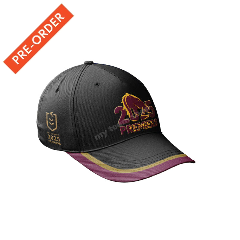 BRISBANE BRONCOS 2025 NRL PREMIERS CAP NRL headwear