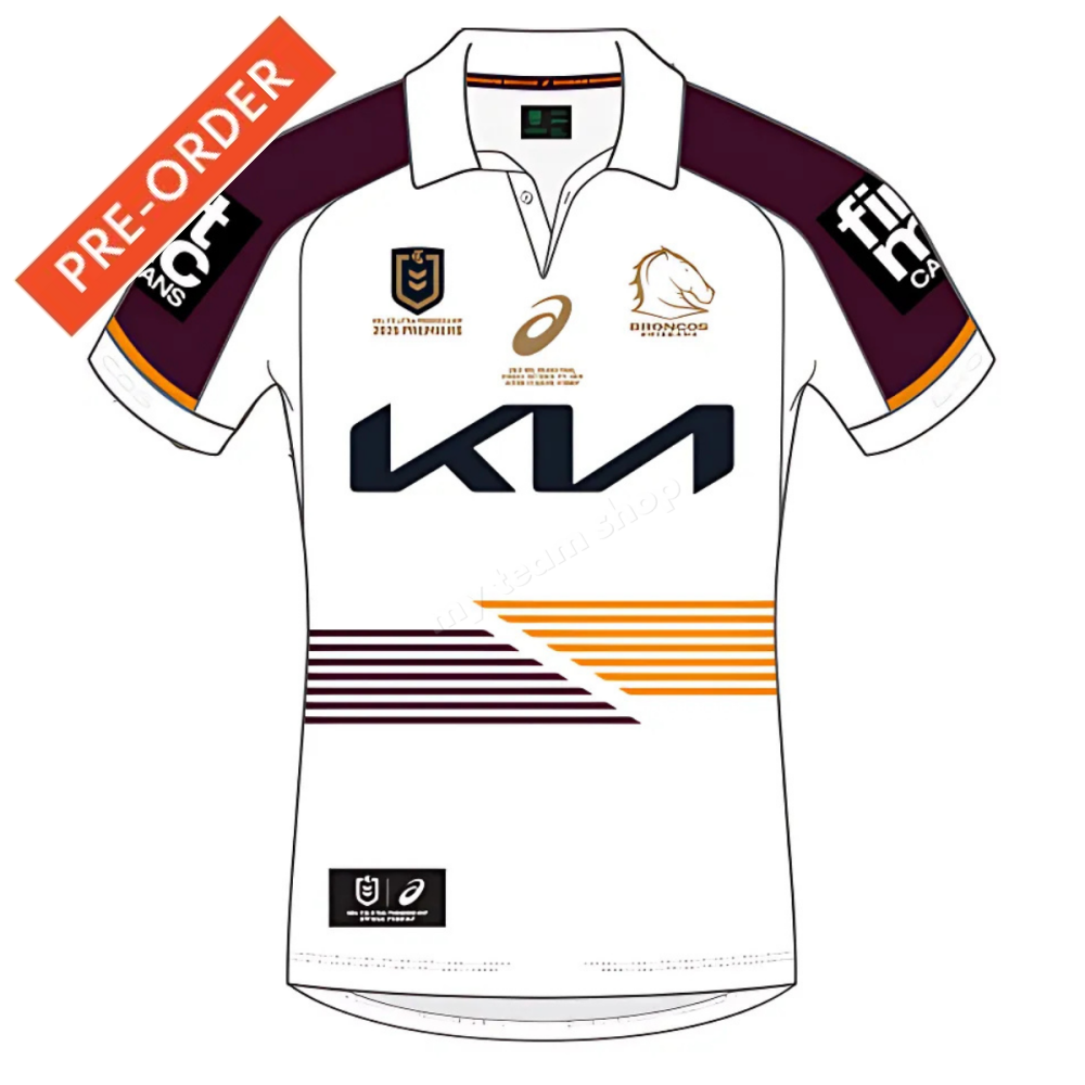 BRISBANE BRONCOS 2025 NRL PREMIERS JERSEY NRL Replica Jersey