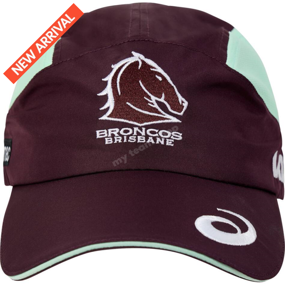 Brisbane Broncos 2025 Nrl Training Cap Headwear