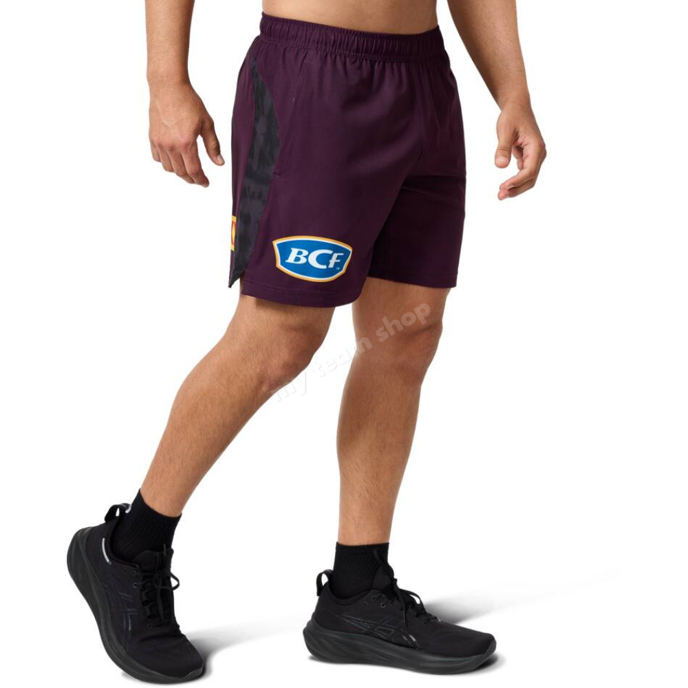 Brisbane Broncos 2025 Nrl Training Shorts Shorts