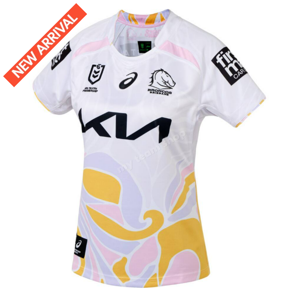 BRISBANE BRONCOS 2025 NRL WOMENS ALTERNATE JERSEY NRL Replica Jersey