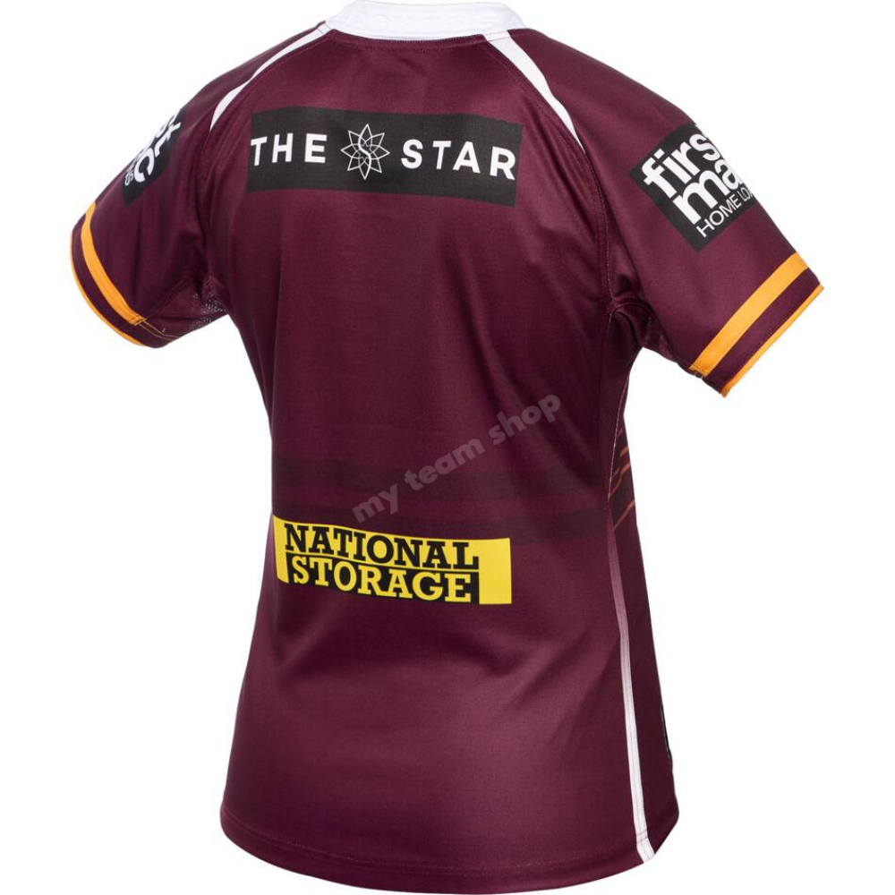 Brisbane Broncos 2025 Womens Nrl Home Jersey Replica Jersey