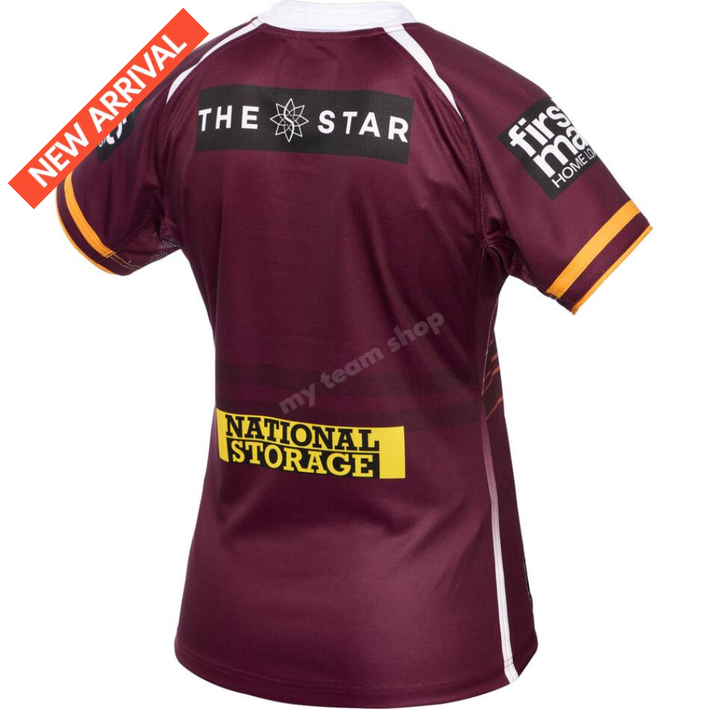 Brisbane Broncos 2025 Womens Nrl Home Jersey Replica Jersey