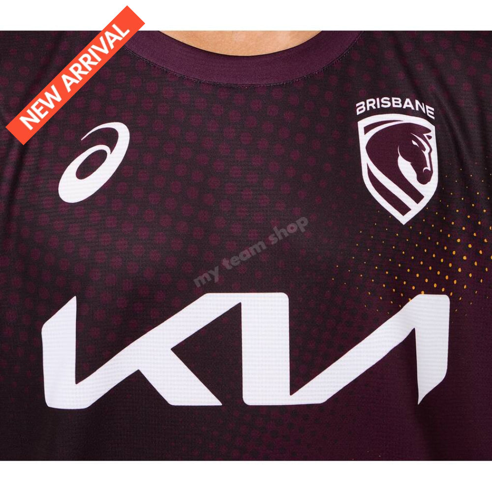 BRISBANE BRONCOS 2026 NRL MAROON TRAINING SINGLET