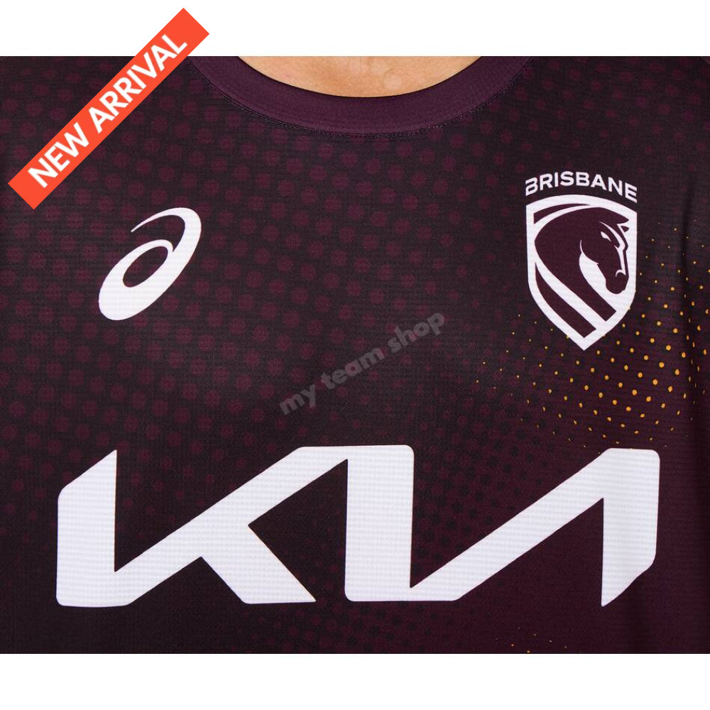 BRISBANE BRONCOS 2026 NRL MAROON TRAINING TEE