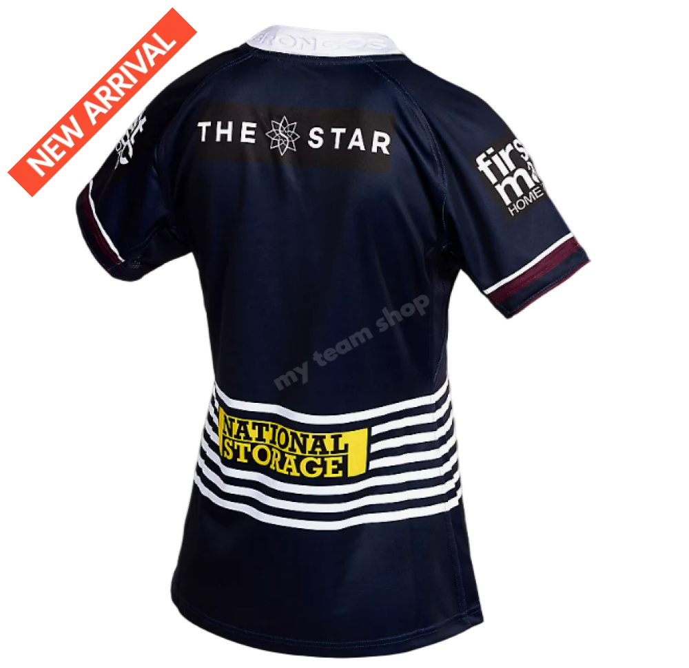 BRISBANE BRONCOS 2026 NRL WOMENS AWAY JERSEY NRL Replica Jersey