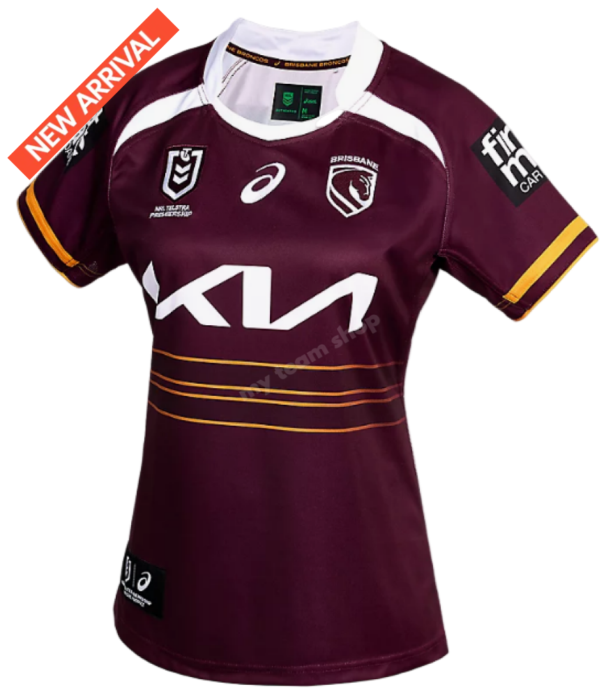 BRISBANE BRONCOS 2026 NRL WOMENS HOME JERSEY NRL Replica Jersey