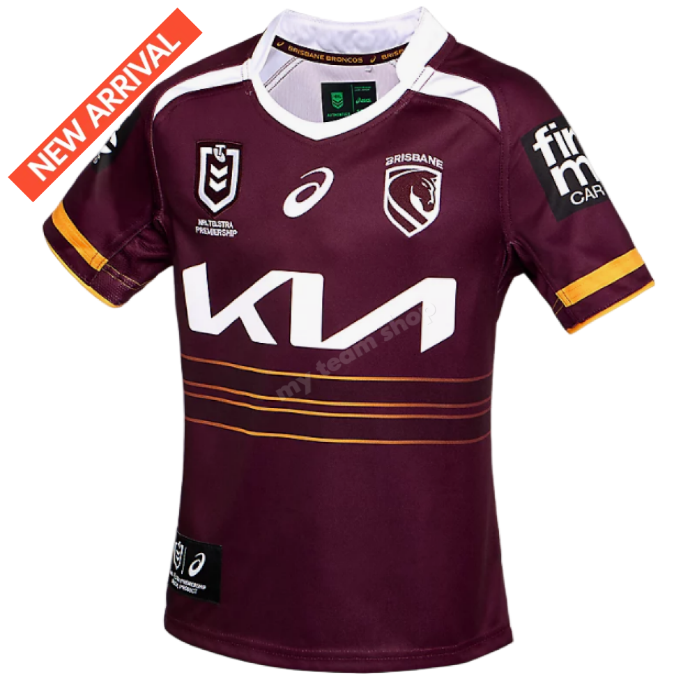 BRISBANE BRONCOS 2026 NRL YOUTH HOME JERSEY NRL Replica Jersey