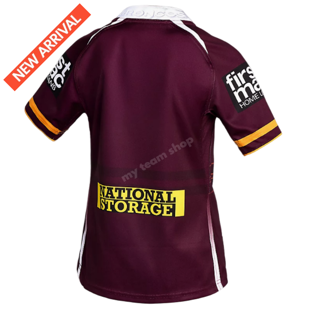 BRISBANE BRONCOS 2026 NRL YOUTH HOME JERSEY NRL Replica Jersey