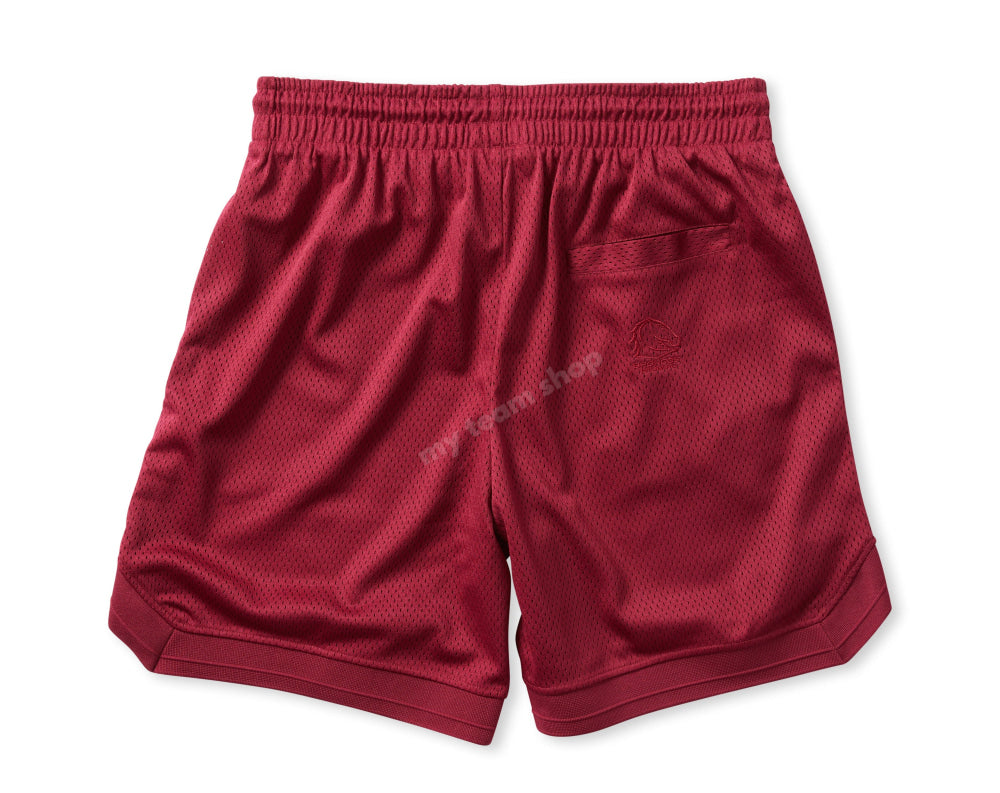 Brisbane Broncos Nrl Basketball Shorts Basketball Shorts