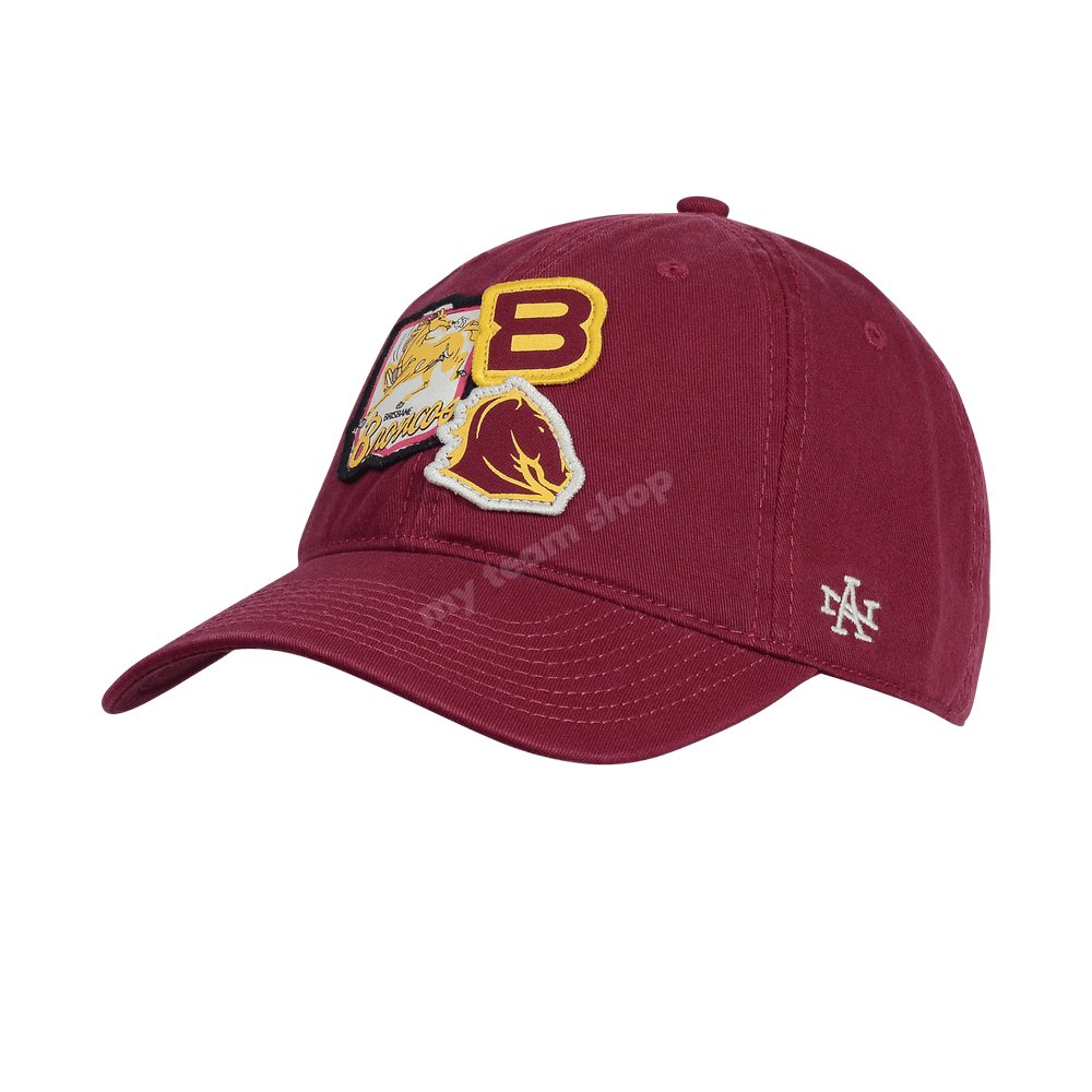 Brisbane Broncos Retro Badge Ballpark Cap Headwear