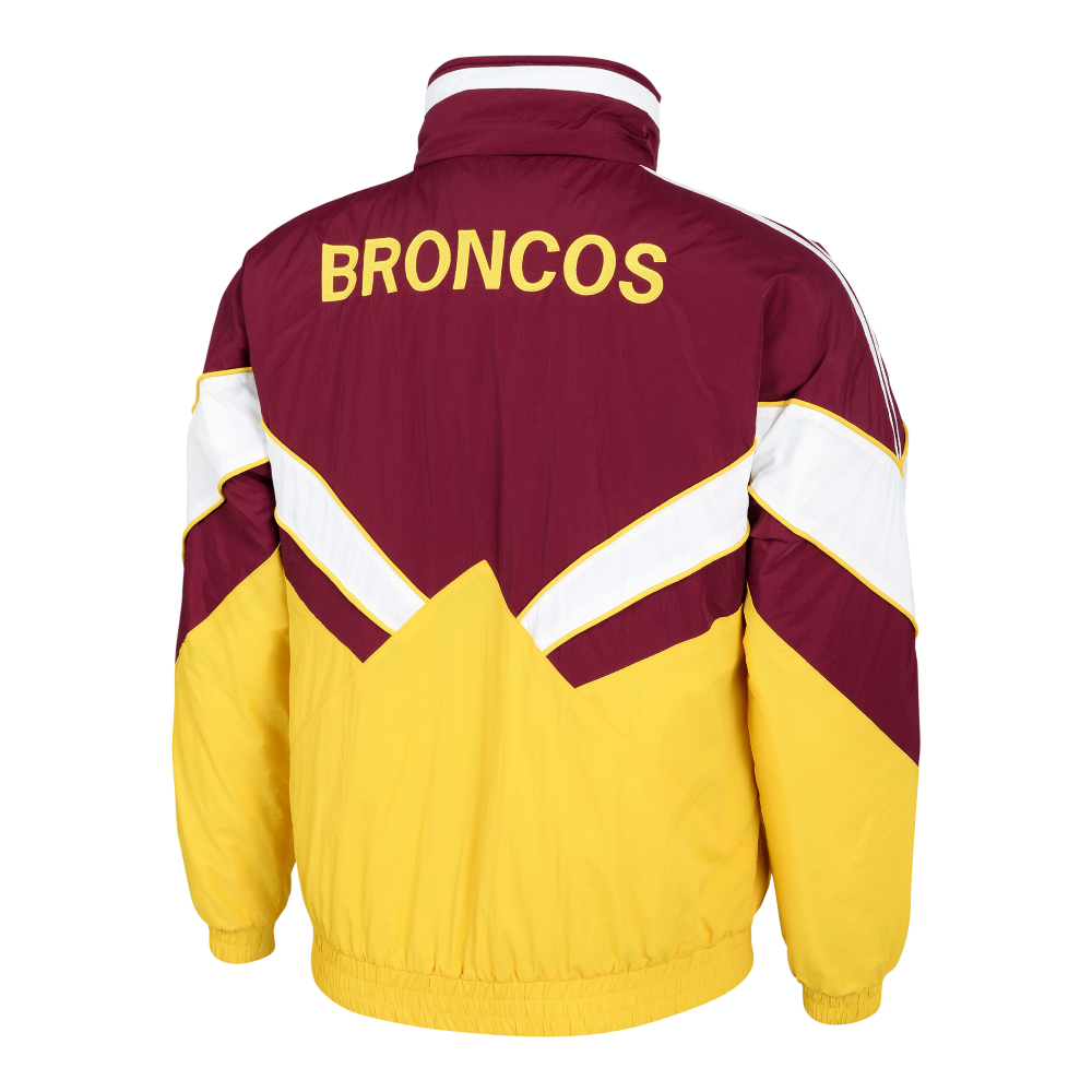 ブリスベン・ブロンコス NRLジャケット Lサイズ Brisbane Broncos NRL Retro Winter Jacket | My Team Shop