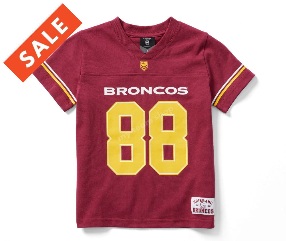 BRONCOS YOUTH GRIDIRON TEE FRONT