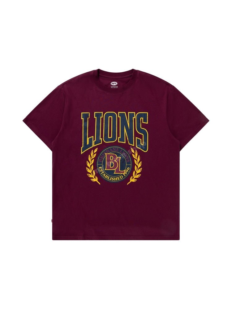 Brisbane Lions Afl Mens Graphic Tee Graphic Tee