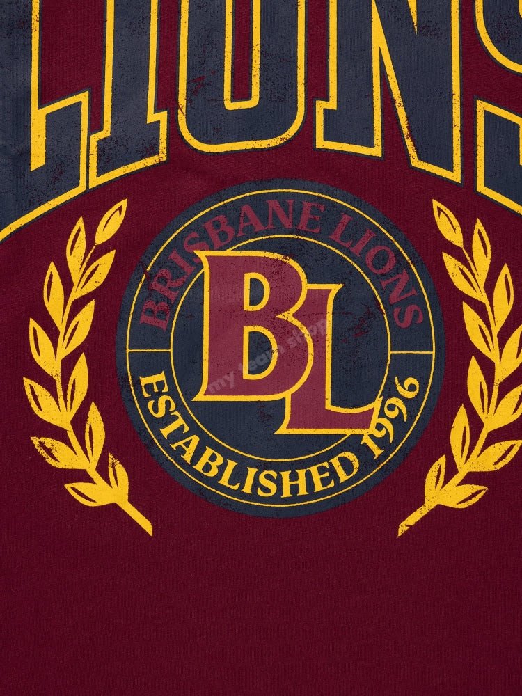 Brisbane Lions Afl Mens Graphic Tee Graphic Tee