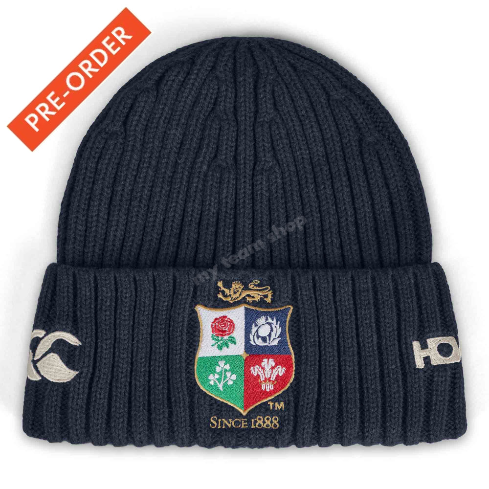 BRITISH & IRISH LIONS CCC BEANIE BLUE Rugby Headwear