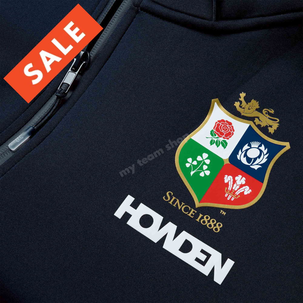 BRITISH & IRISH LIONS CCC EVEREST HOODIE BLUE Rugby Hoodie
