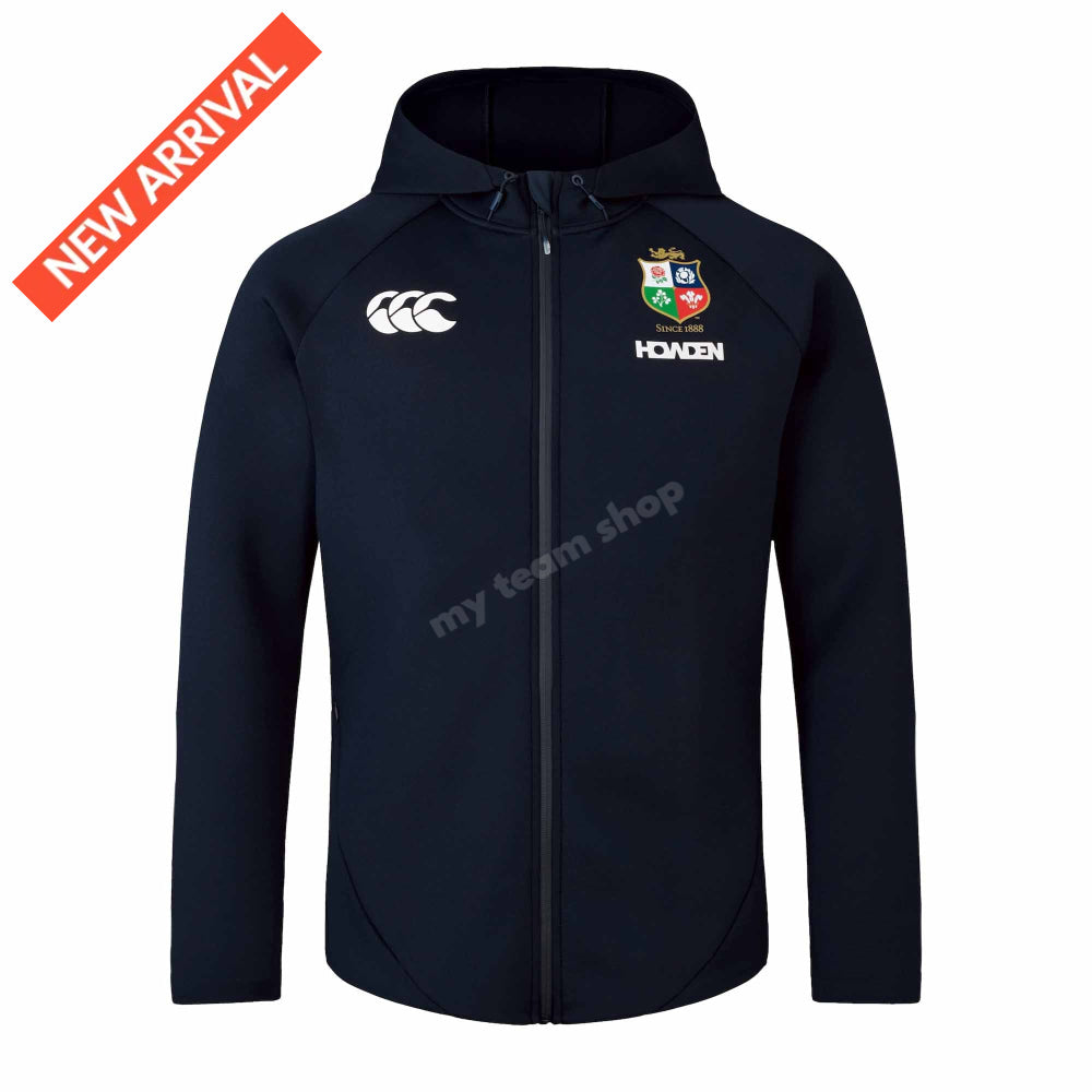 BRITISH & IRISH LIONS CCC EVEREST HOODIE BLUE Rugby Hoodie