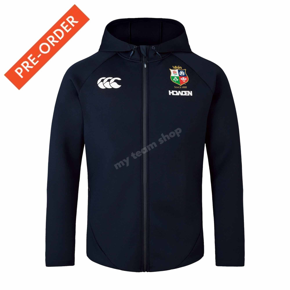 BRITISH & IRISH LIONS CCC EVEREST HOODIE BLUE Rugby Hoodie