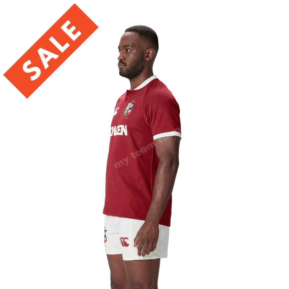 BRITISH & IRISH LIONS CCC REPLICA JERSEY RED Rugby Jersey