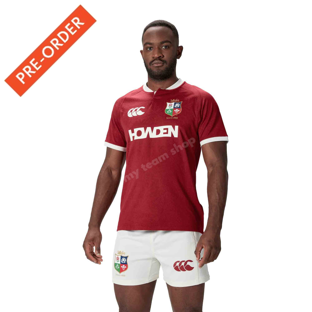 BRITISH & IRISH LIONS CCC REPLICA JERSEY RED Rugby Jersey