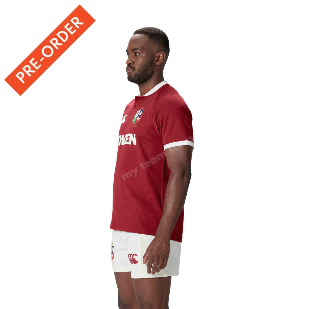 BRITISH & IRISH LIONS CCC REPLICA JERSEY RED Rugby Jersey