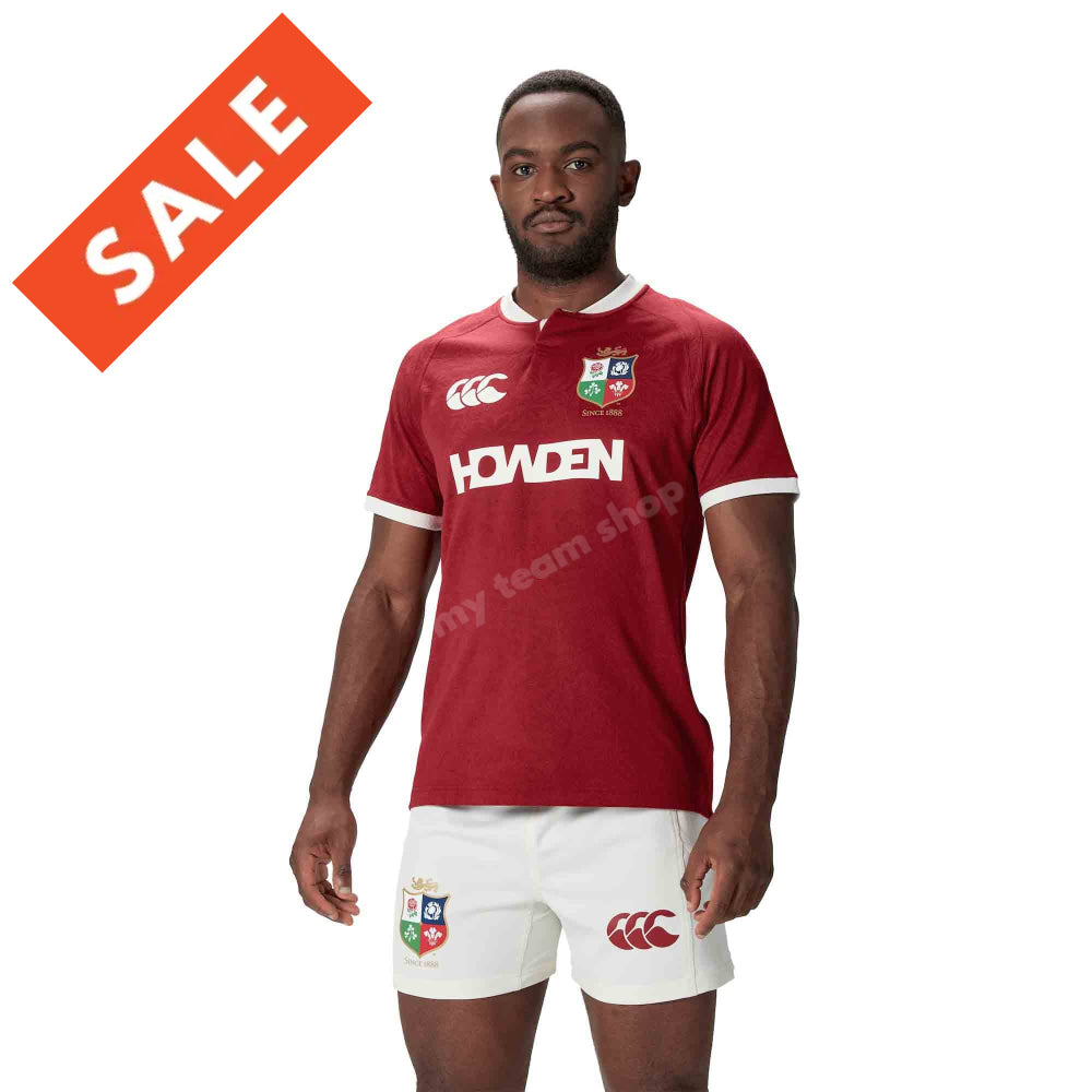 BRITISH & IRISH LIONS CCC REPLICA JERSEY RED Rugby Jersey