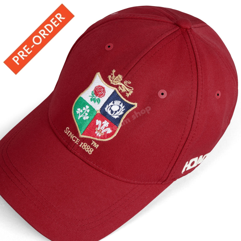 BRITISH & IRISH LIONS CCC TRAINING CAP RED Rugby Headwear