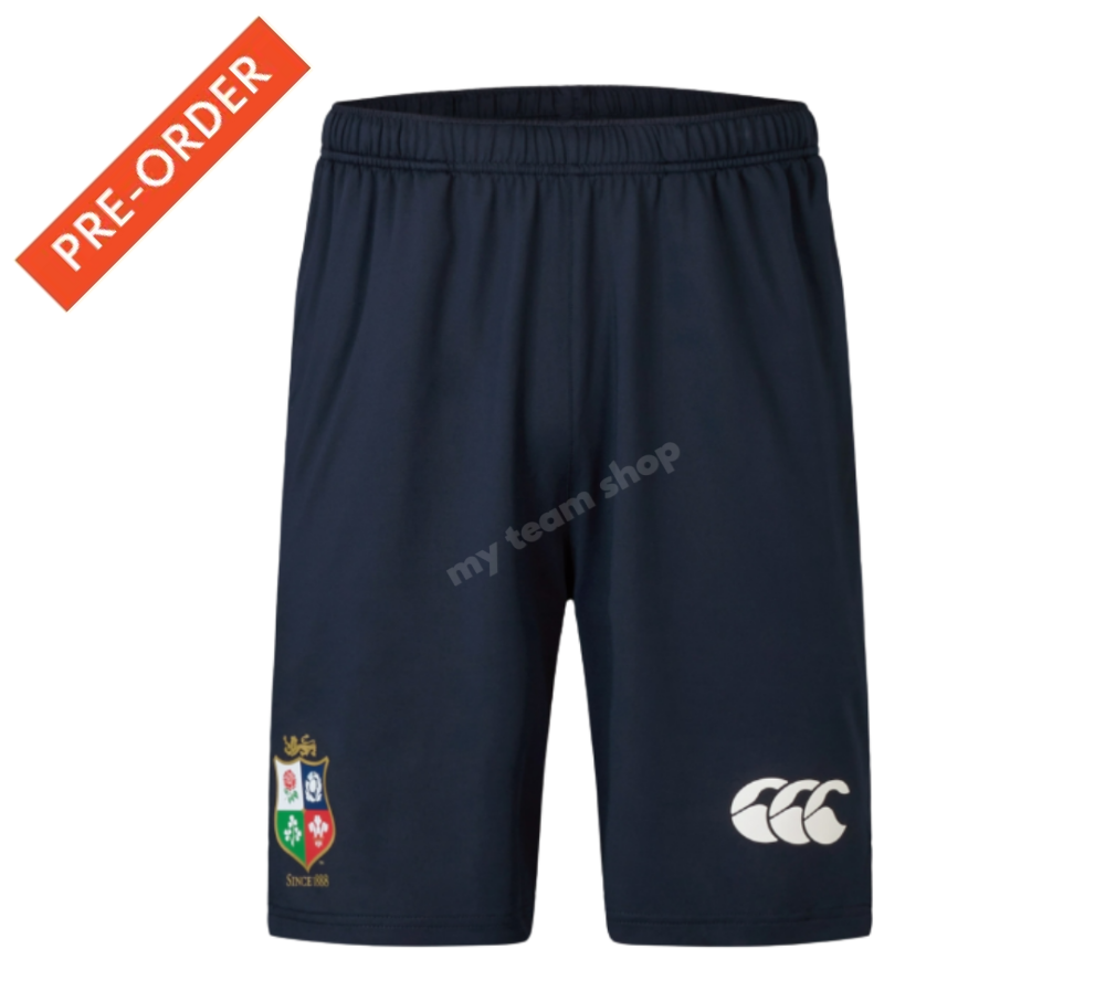 BRITISH & IRISH LIONS CCC TRAINING SHORT BLUE Rugby Shorts
