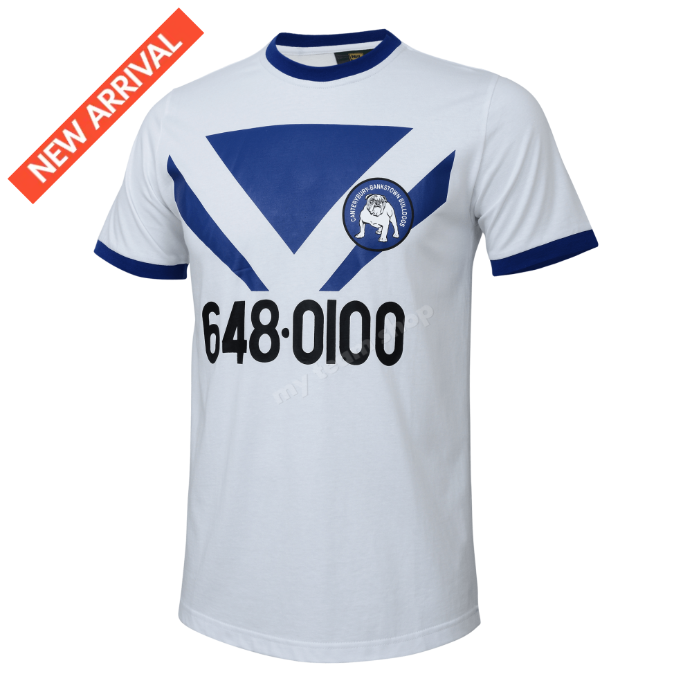 Bulldogs Retro Tee 1980 Nrl Retro Tee