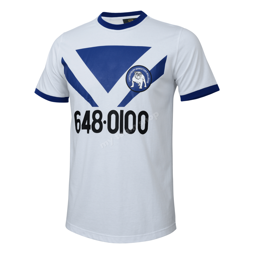 Bulldogs Retro Tee 1980 Nrl Retro Tee