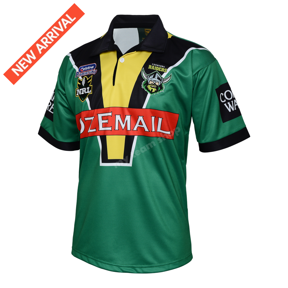 Canberra Raiders 2001 Nrl Retro Jersey Retro Jersey