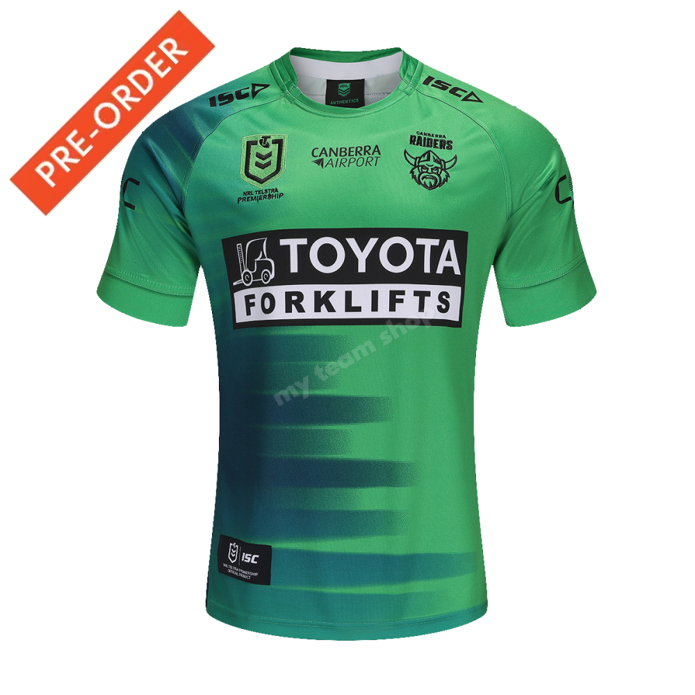 Canberra Raiders 2025 Nrl Alternate Jersey Replica Jersey