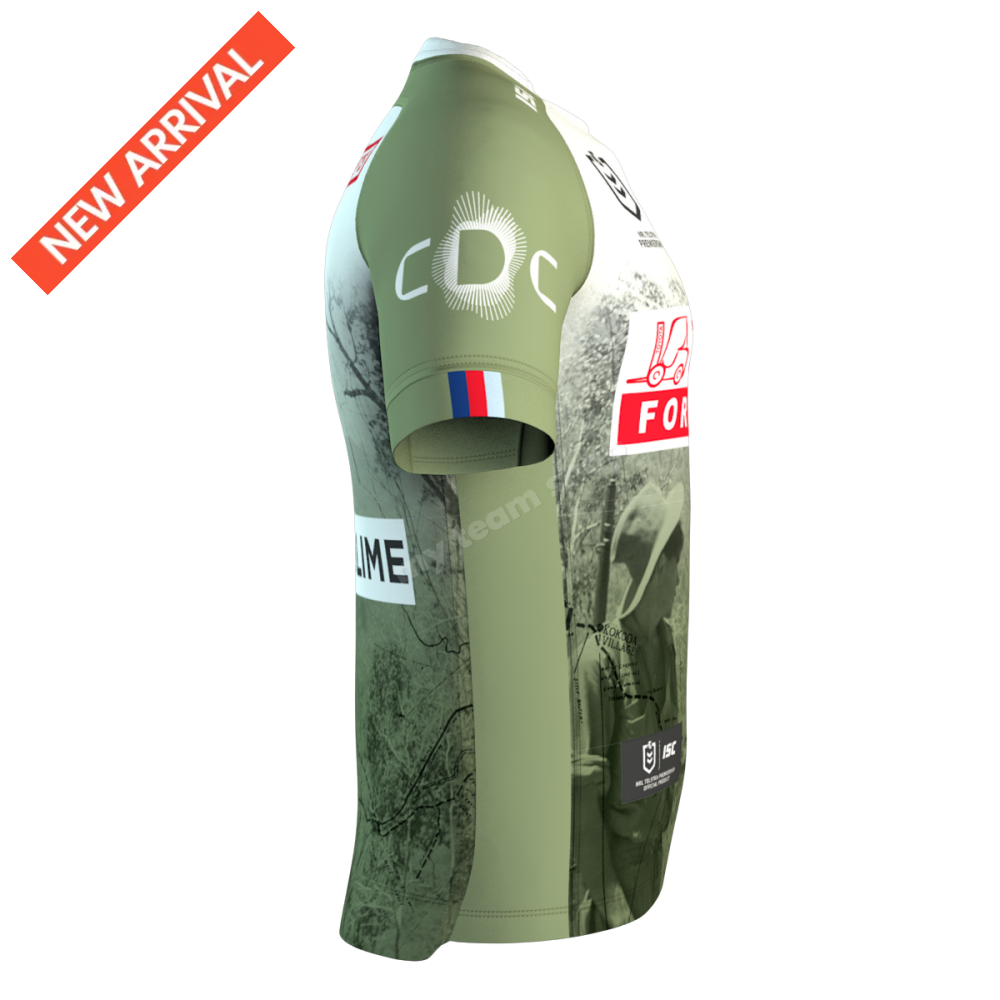 CANBERRA RAIDERS 2025 NRL ANZAC JERSEY NRL Replica Jersey