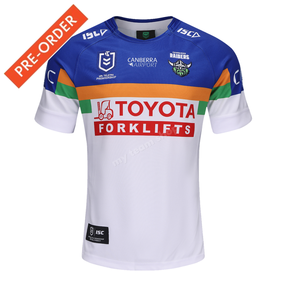 Canberra Raiders 2025 Nrl Away Jersey Replica Jersey