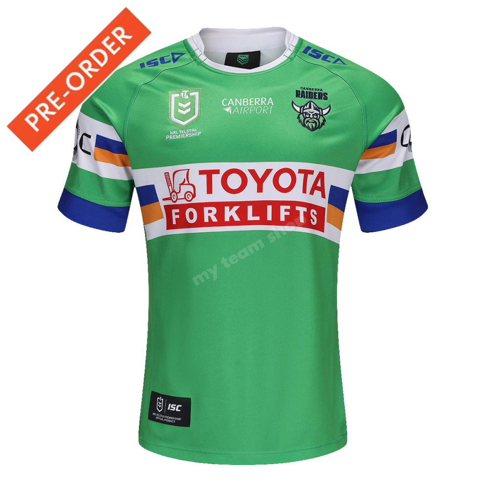 Canberra Raiders 2025 Nrl Home Jersey Replica Jersey