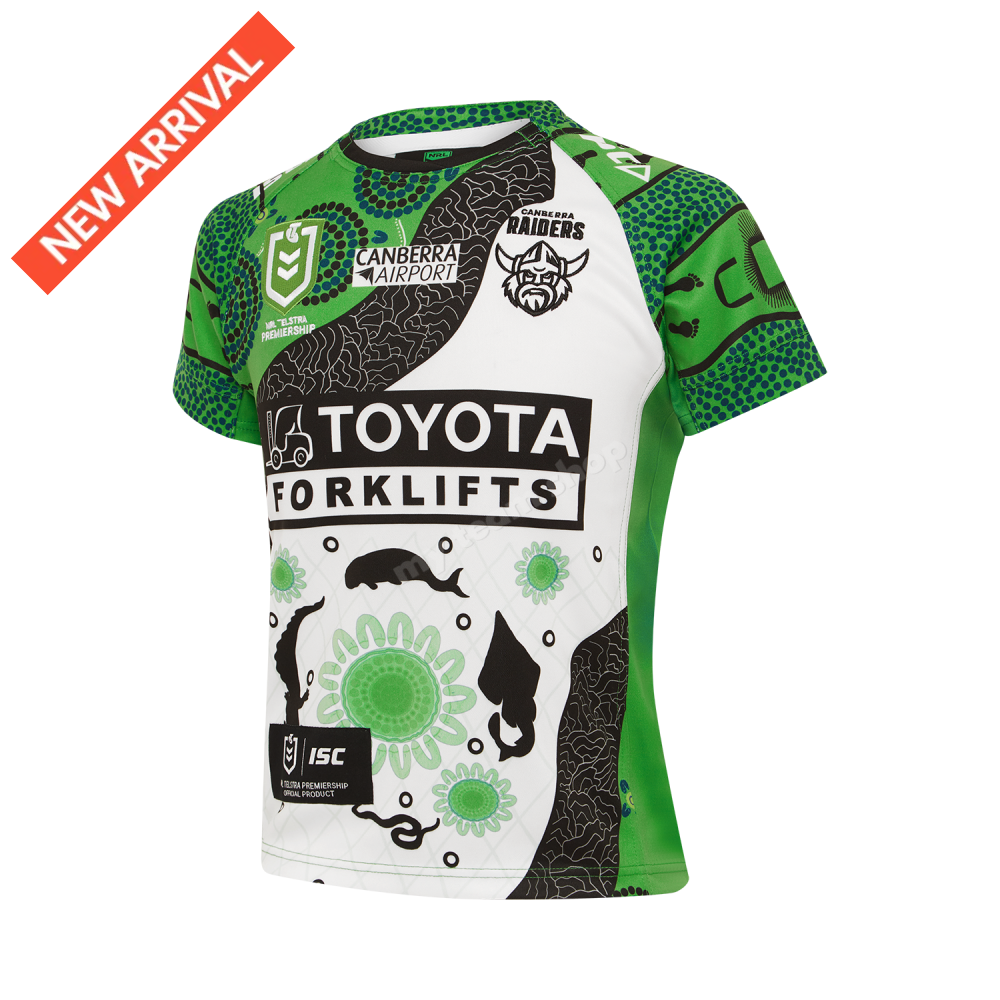 CANBERRA RAIDERS 2025 NRL INDIGENOUS JERSEY NRL Replica Jersey