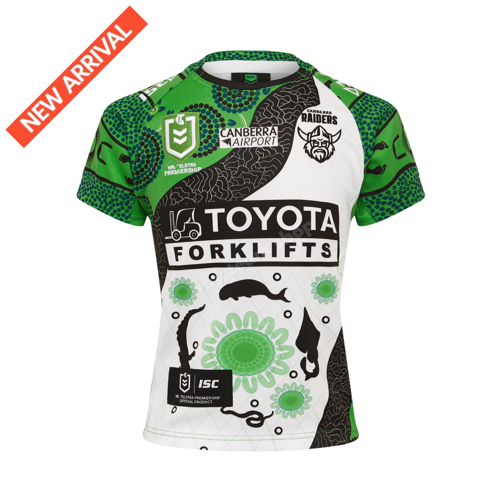 CANBERRA RAIDERS 2025 NRL INDIGENOUS JERSEY NRL Replica Jersey