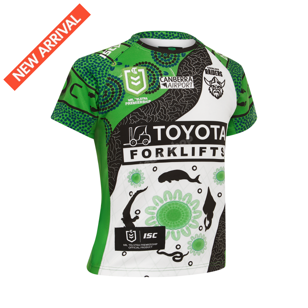 CANBERRA RAIDERS 2025 NRL INDIGENOUS JERSEY NRL Replica Jersey
