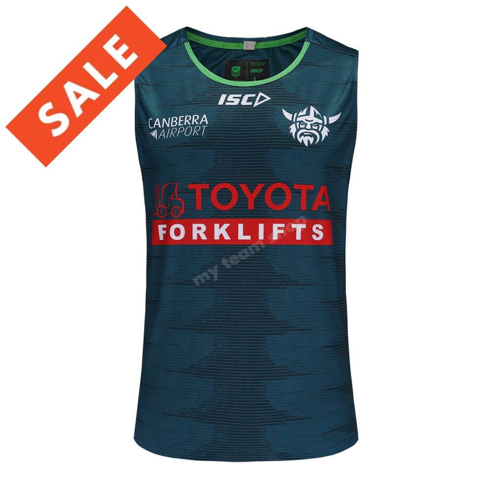 Canberra Raiders 2025 Nrl Training Singlet Training Singlet