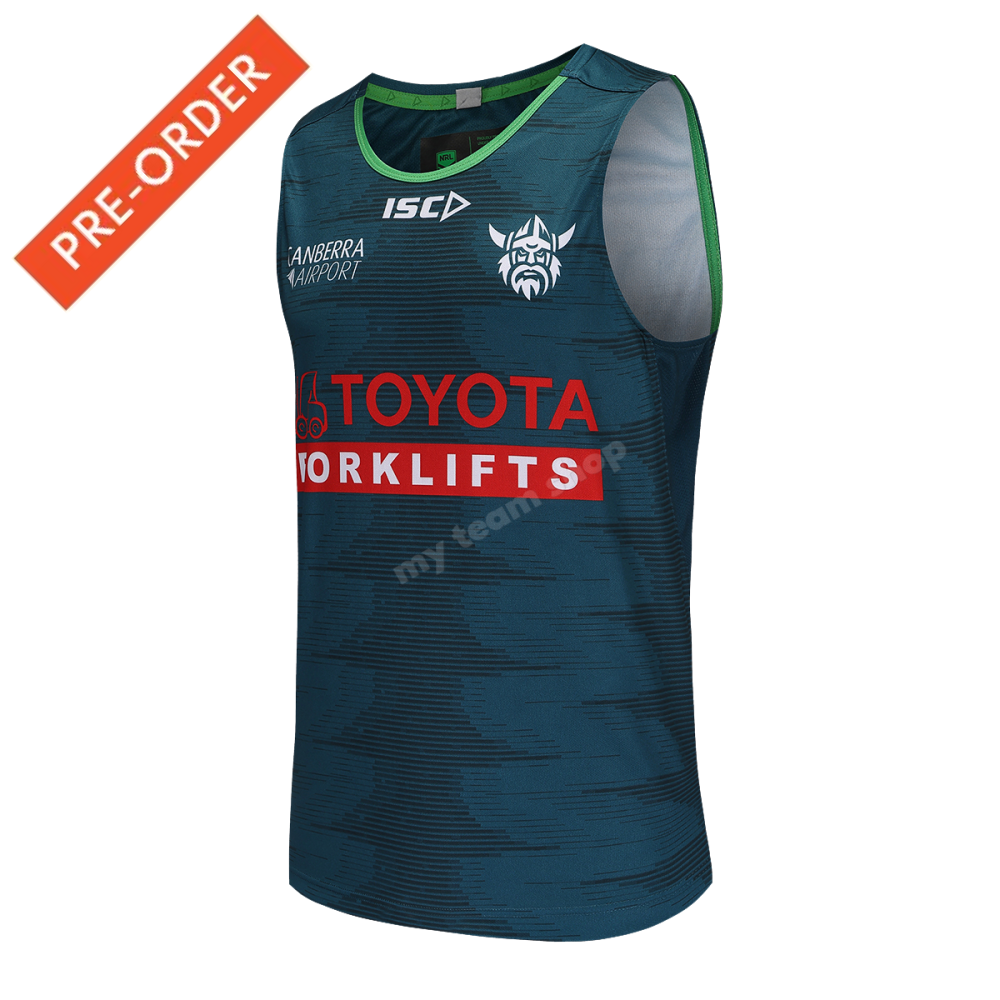 Canberra Raiders 2025 Nrl Training Singlet Training Singlet