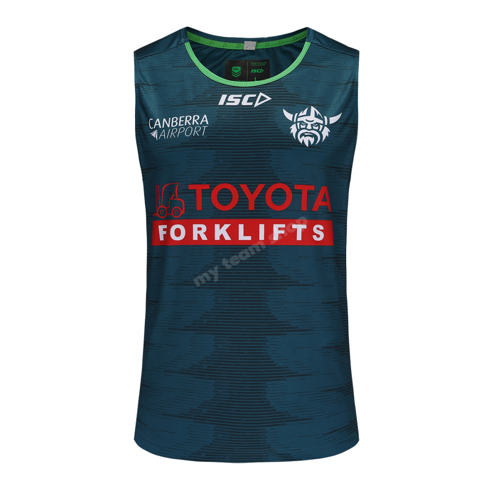 Canberra Raiders 2025 Nrl Training Singlet Training Singlet