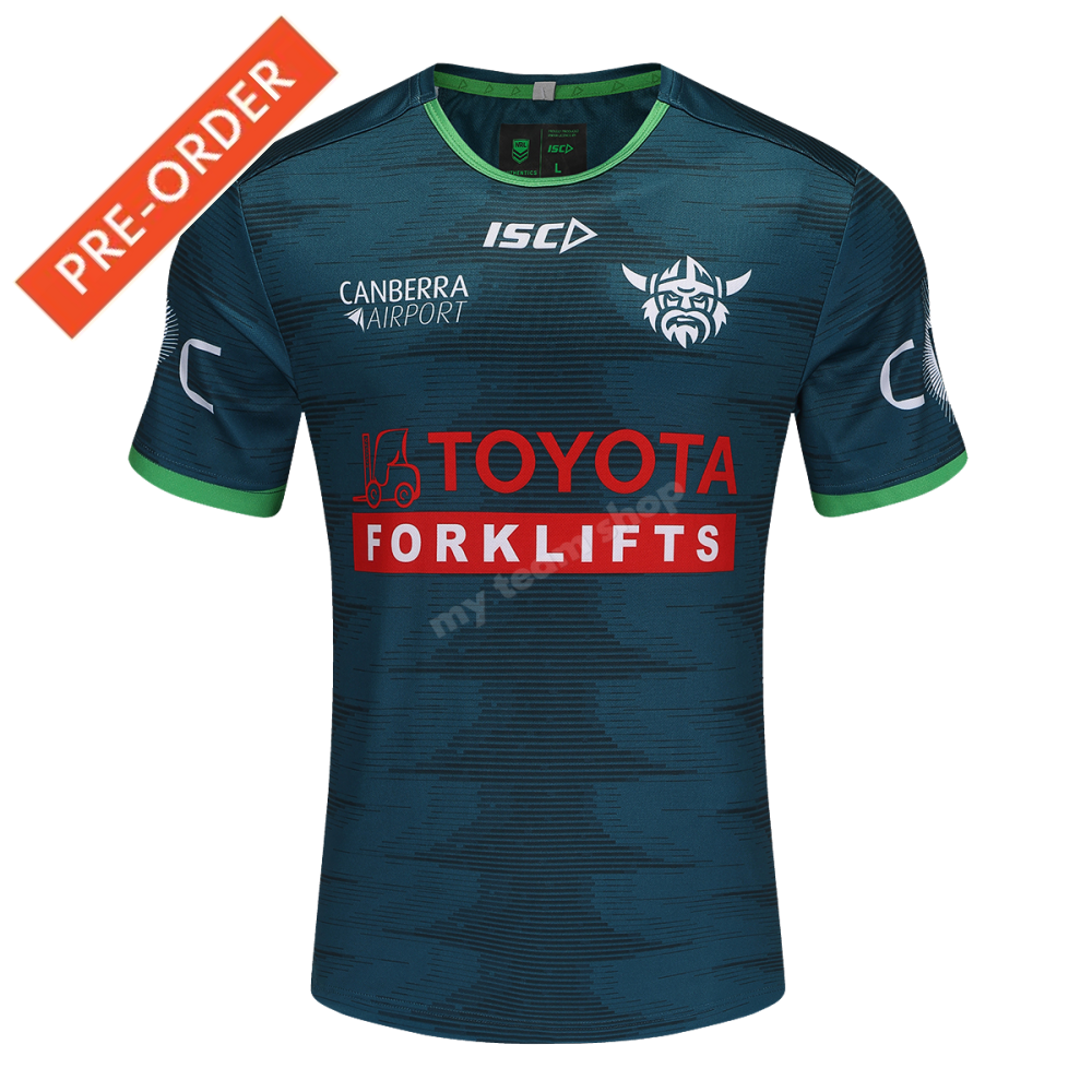 Canberra Raiders 2025 Nrl Training Tee Training Tee