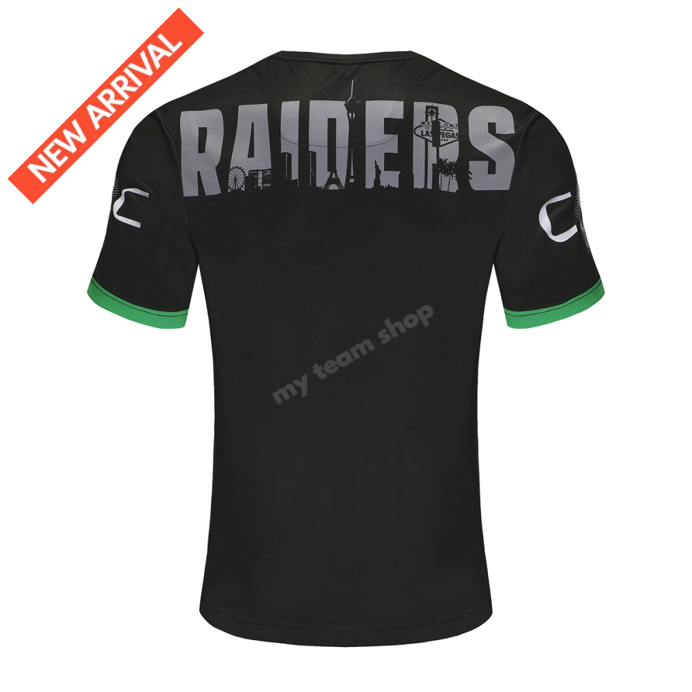 Canberra Raiders 2025 Nrl Vegas Run Out Tee Run Out Shirt