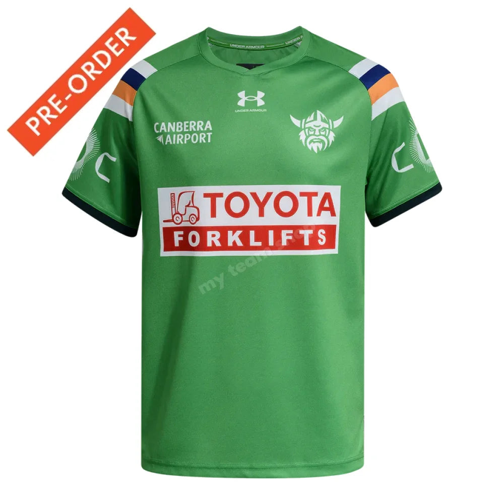 CANBERRA RAIDERS 2026 NRL GREEN TRAINING TEE