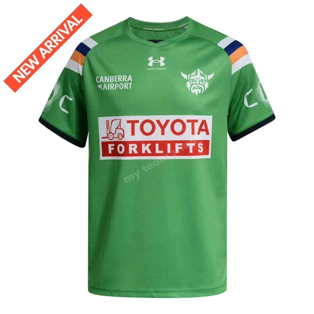 CANBERRA RAIDERS 2026 NRL GREEN TRAINING TEE