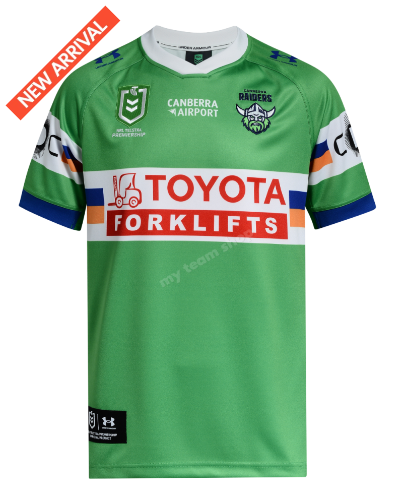 CANBERRA RAIDERS 2026 NRL HOME JERSEY NRL Replica Jersey