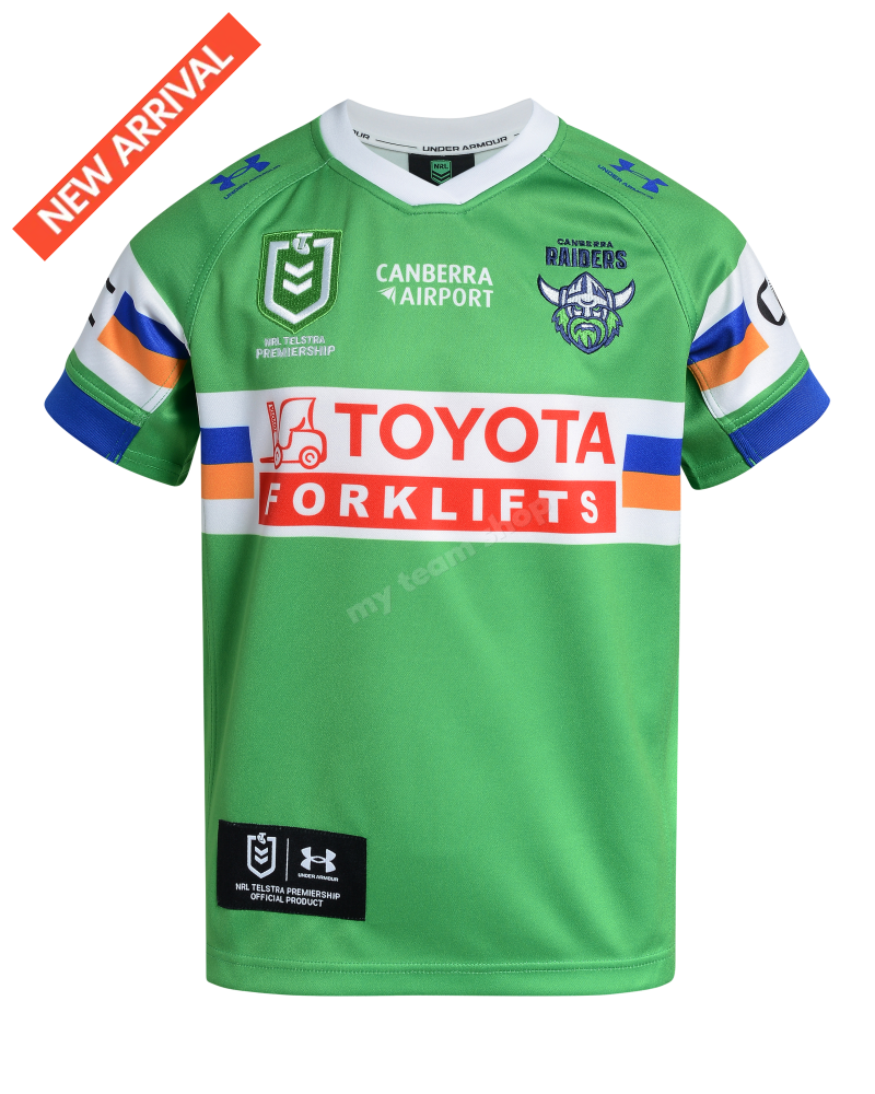 CANBERRA RAIDERS 2026 NRL YOUTH HOME JERSEY NRL Replica Jersey