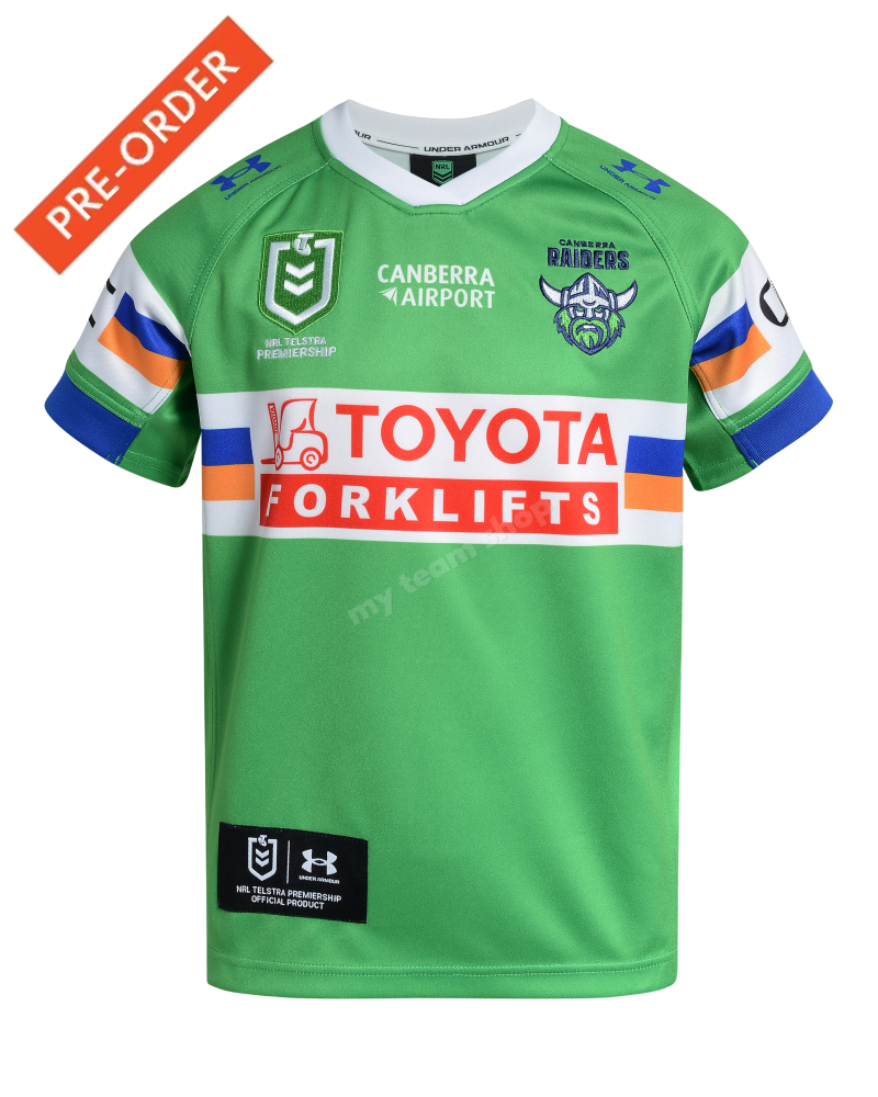 CANBERRA RAIDERS 2026 NRL YOUTH HOME JERSEY NRL Replica Jersey