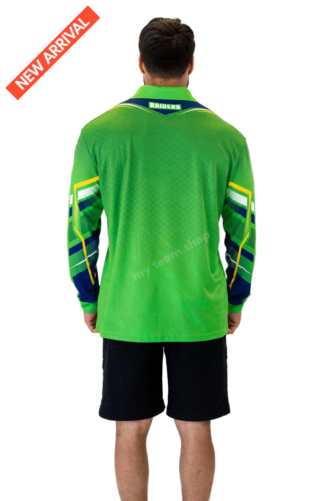 CANBERRA RAIDERS NRL ’CYBER’ FISHING SHIRT NRL Fishing Shirt